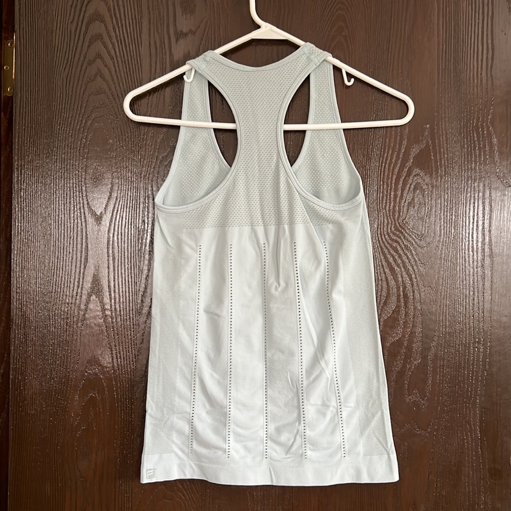 Fabletics Light Blue Racer Back Tank - Picture 3 of 3